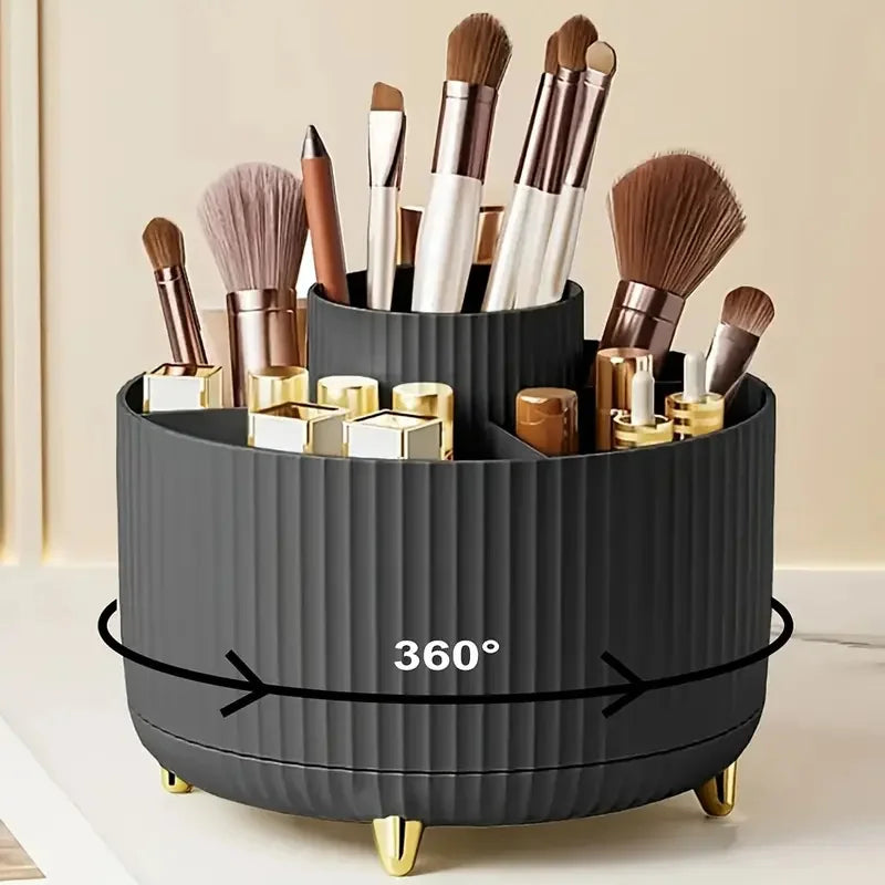 Elegant 360° Makeup Brush Organizer