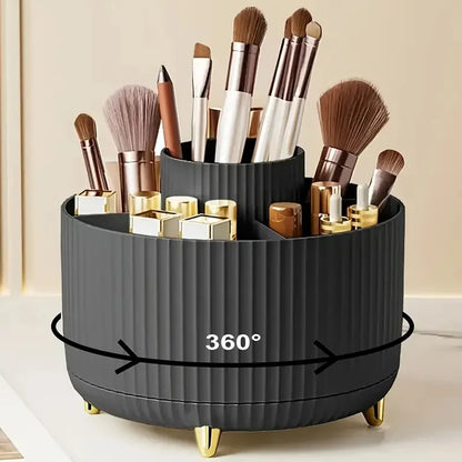 Elegant 360° Makeup Brush Organizer